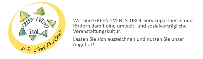 Partner Green Event Tirol